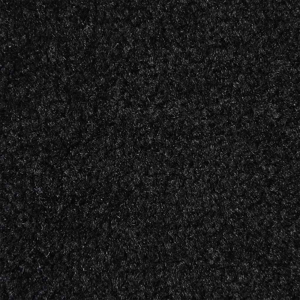 vidaXL Doormat Black 115x200 cm