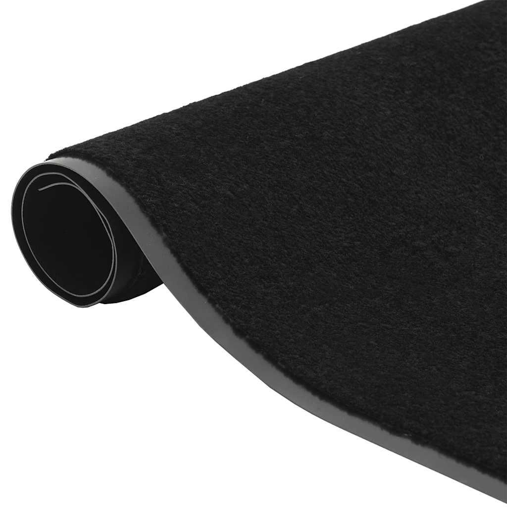vidaXL Doormat Black 115x400 cm
