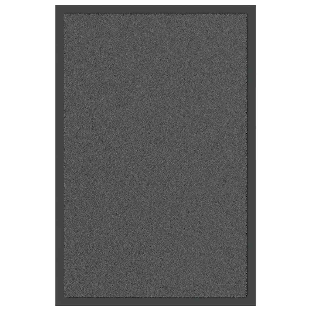 vidaXL Doormat Anthracite 40x60 cm