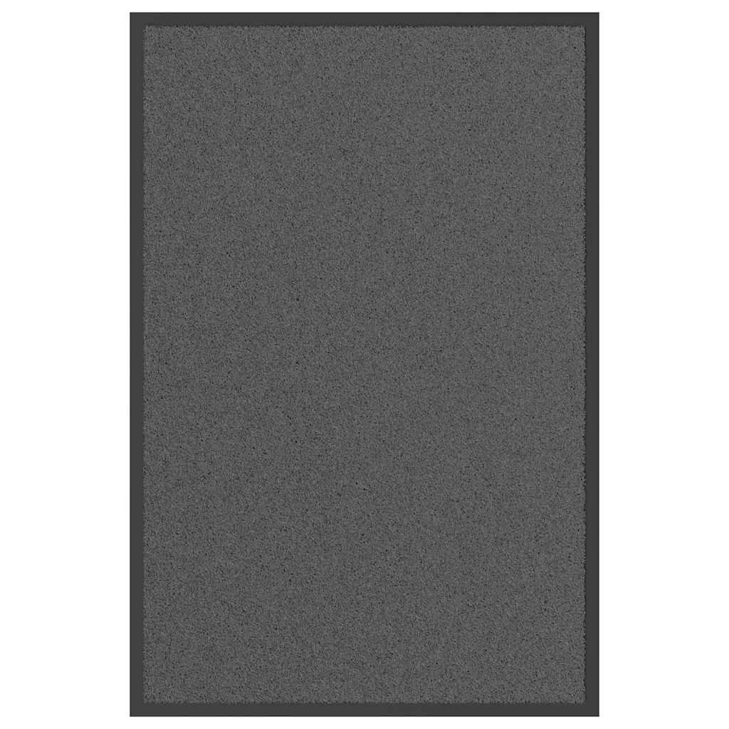 vidaXL Doormat Anthracite 60x90 cm