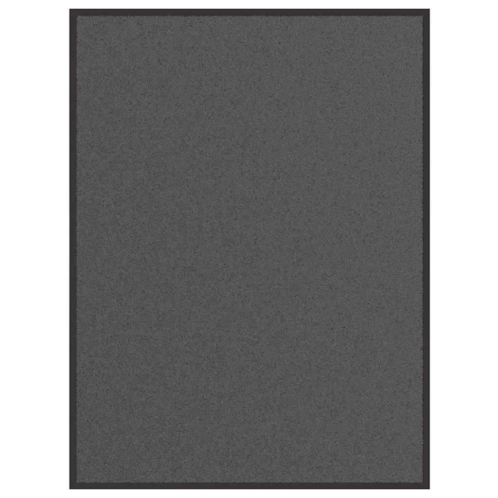 vidaXL Doormat Anthracite 80x120 cm