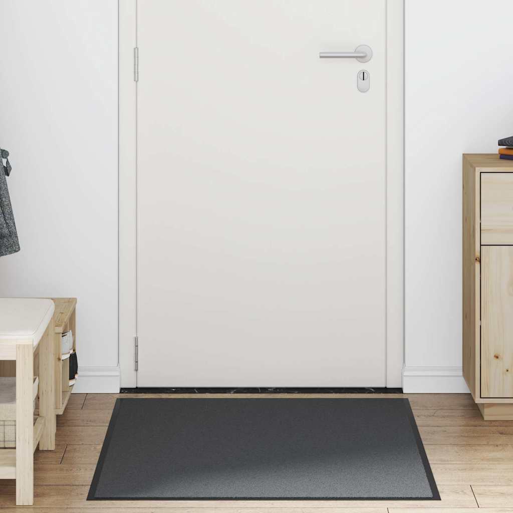 vidaXL Doormat Anthracite 80x120 cm