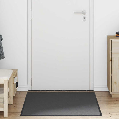 vidaXL Doormat Anthracite 90x120 cm
