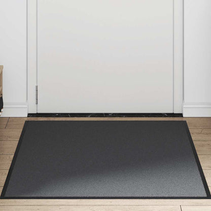vidaXL Doormat Anthracite 90x150 cm