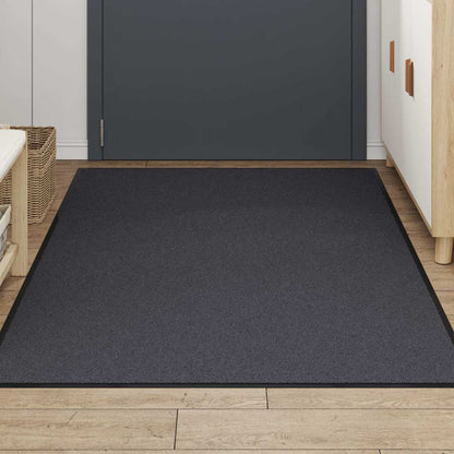 vidaXL Doormat Anthracite 115x200 cm