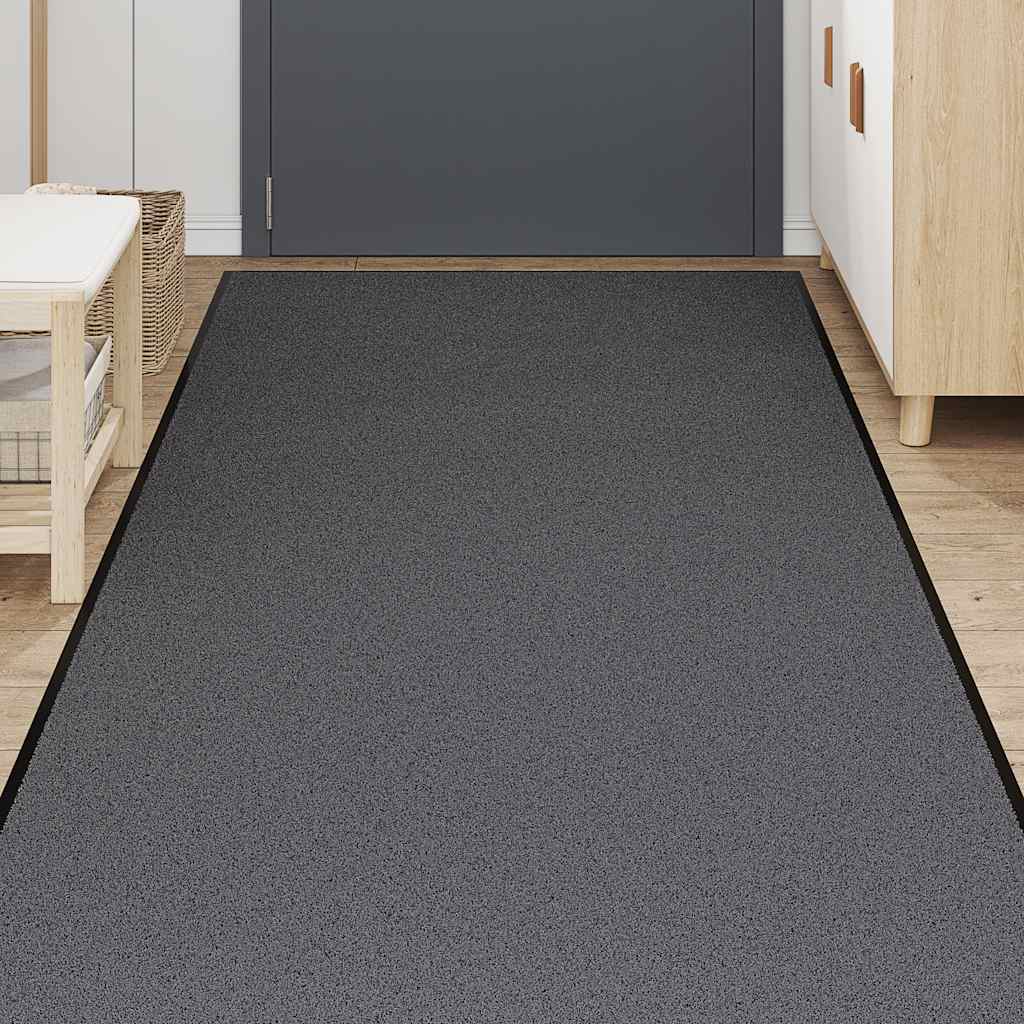 vidaXL Doormat Anthracite 115x400 cm