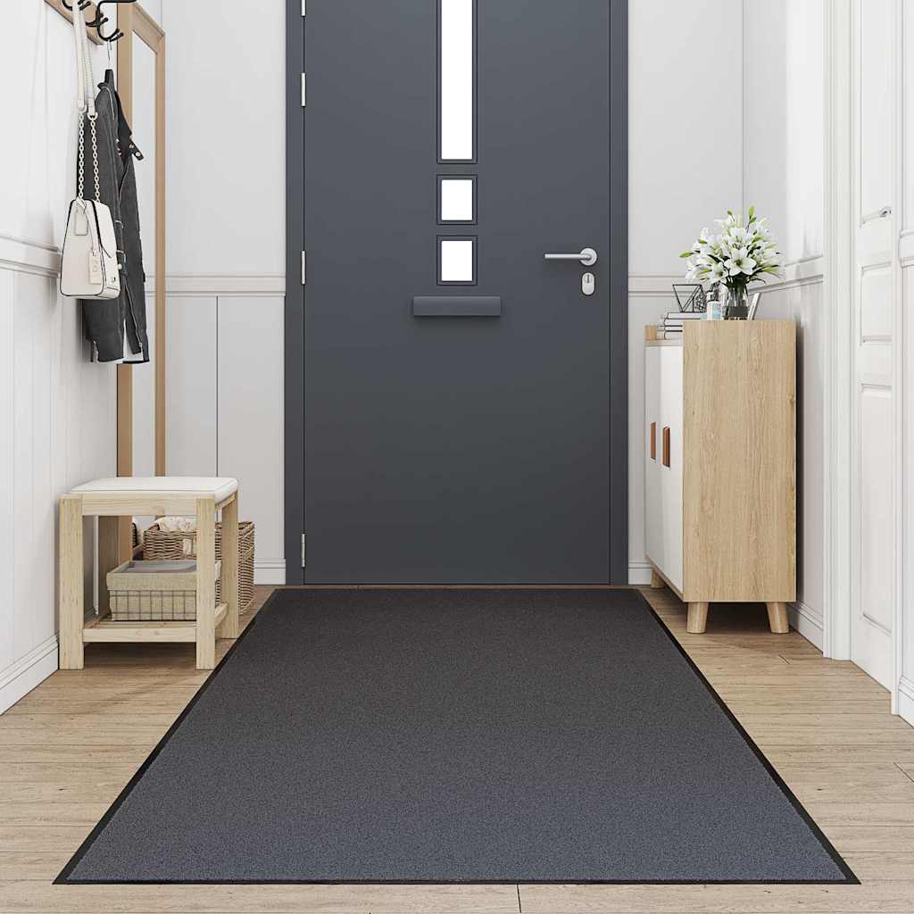 vidaXL Doormat Anthracite 115x500 cm
