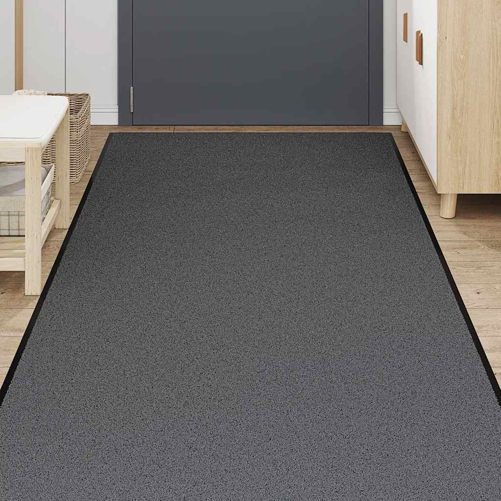 vidaXL Doormat Anthracite 115x500 cm