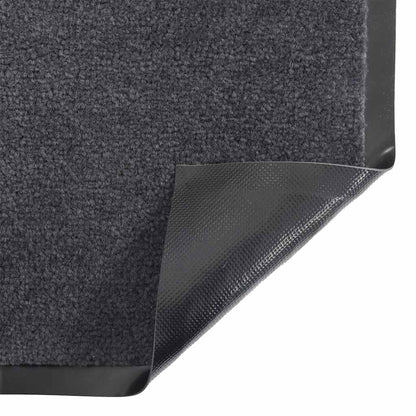 vidaXL Doormat Anthracite 115x500 cm