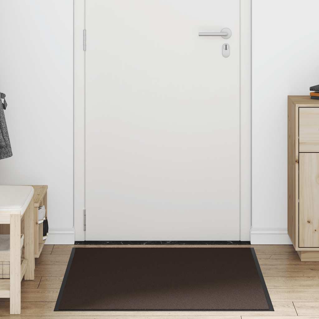 vidaXL Doormat Brown 80x120 cm