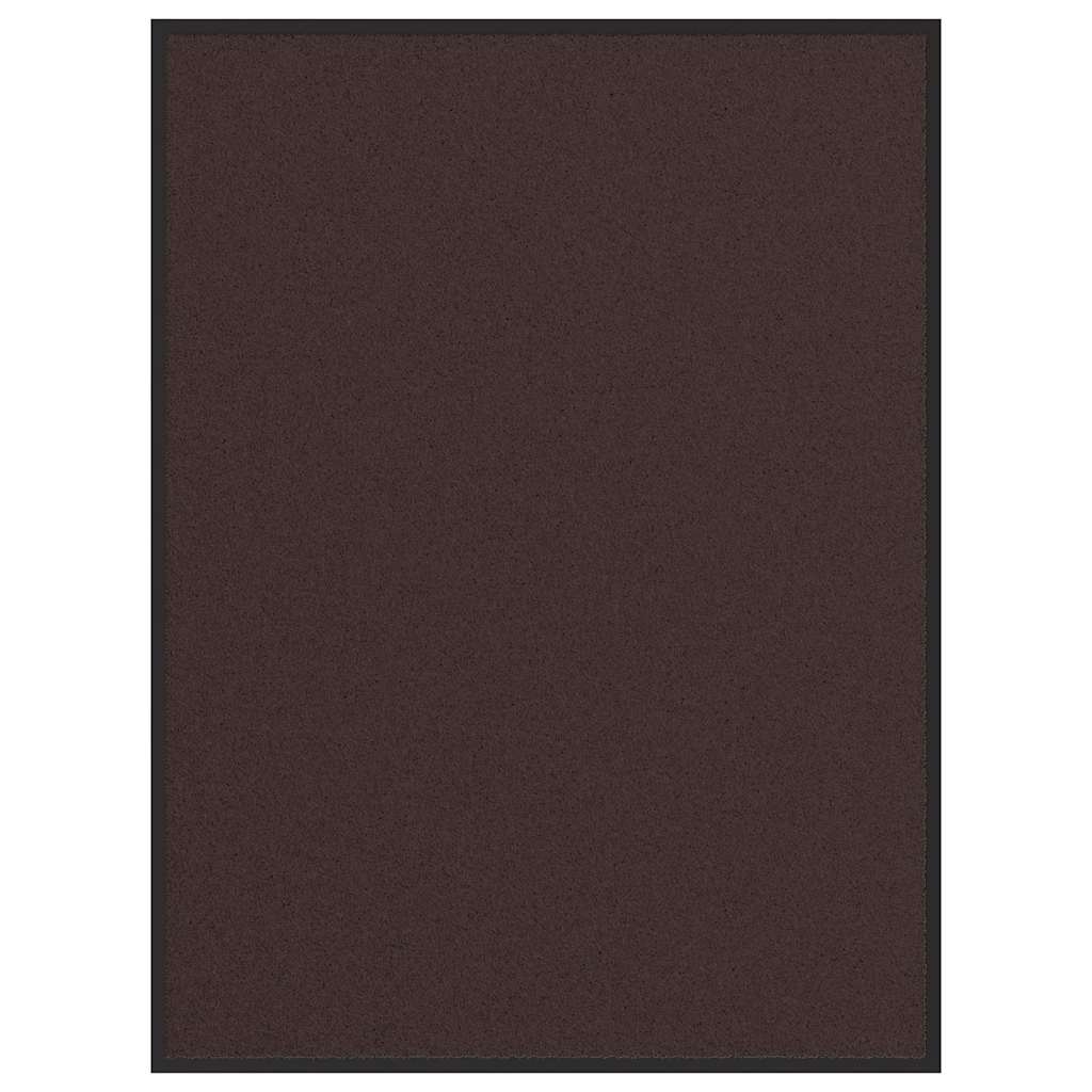 vidaXL Doormat Brown 90x120 cm