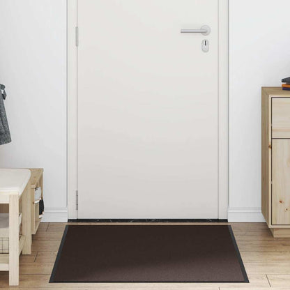 vidaXL Doormat Brown 90x120 cm