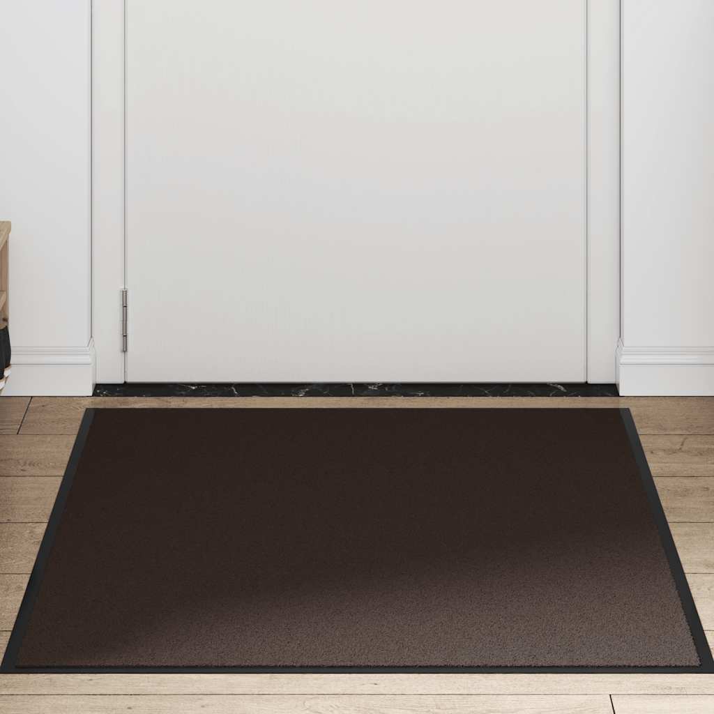 vidaXL Doormat Brown 90x120 cm