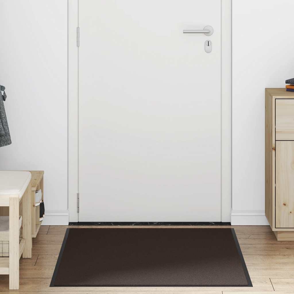 vidaXL Doormat Brown 90x150 cm