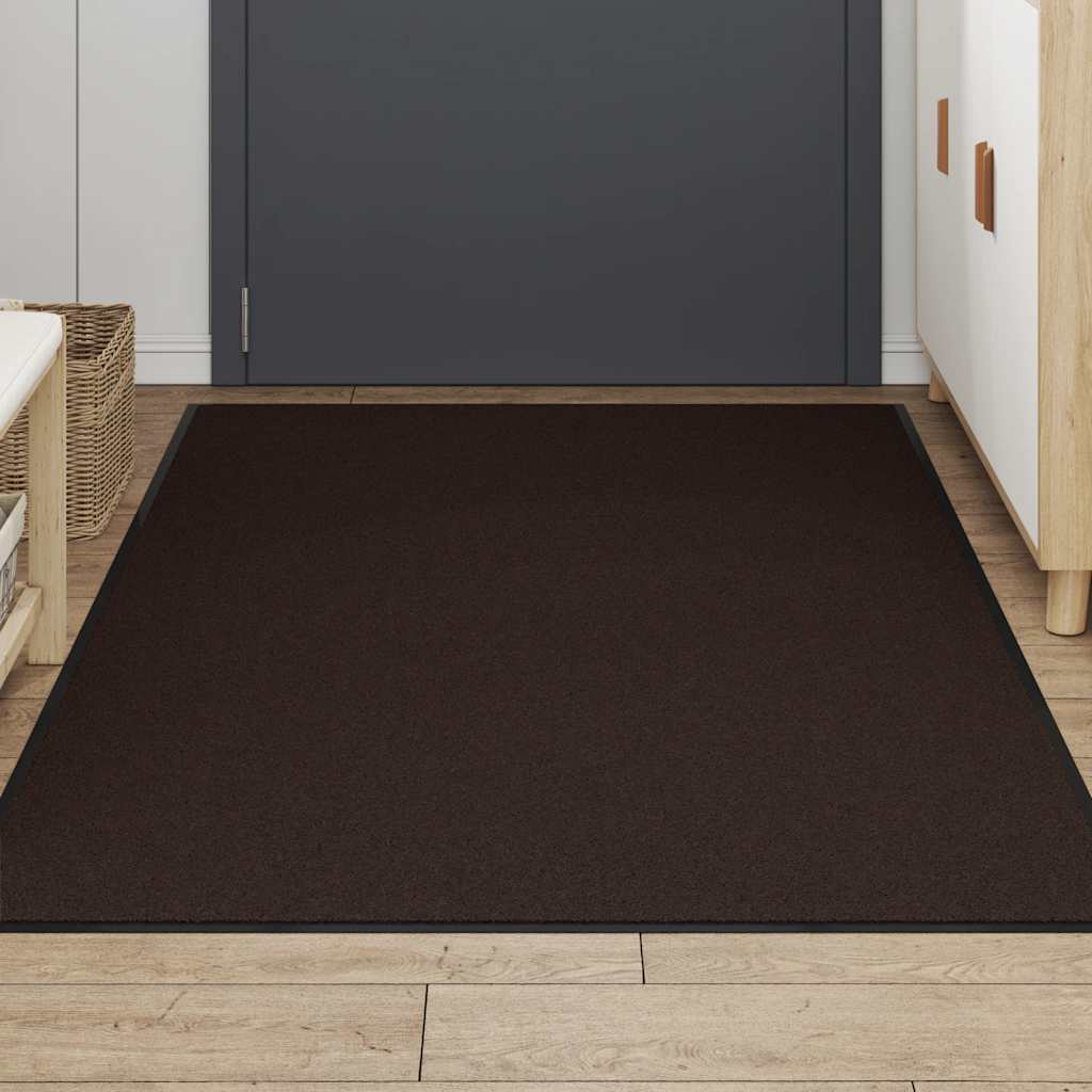 vidaXL Doormat Brown 115x200 cm