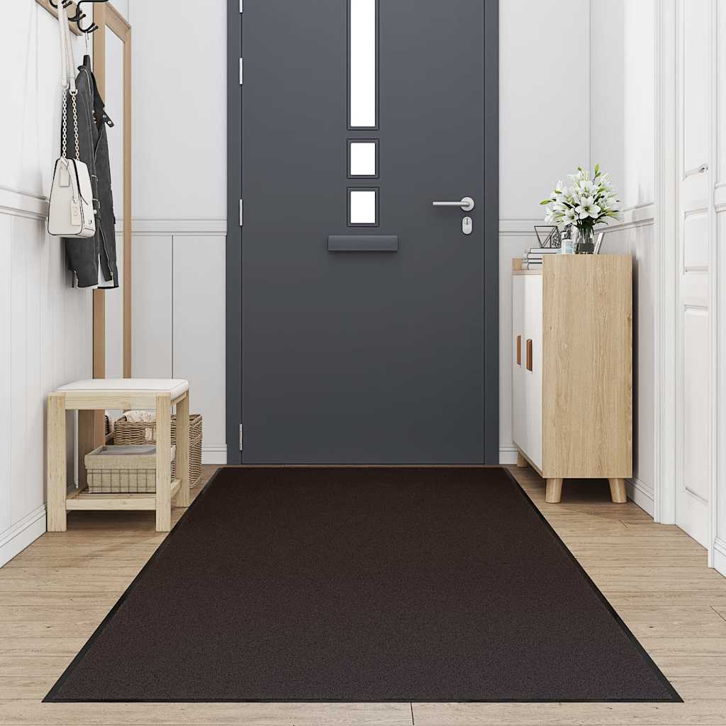 vidaXL Doormat Brown 115x400 cm