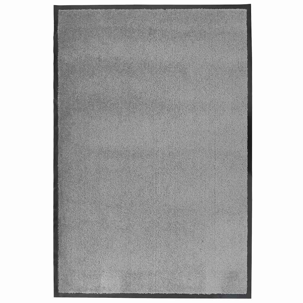 vidaXL Doormat Grey 60x90 cm