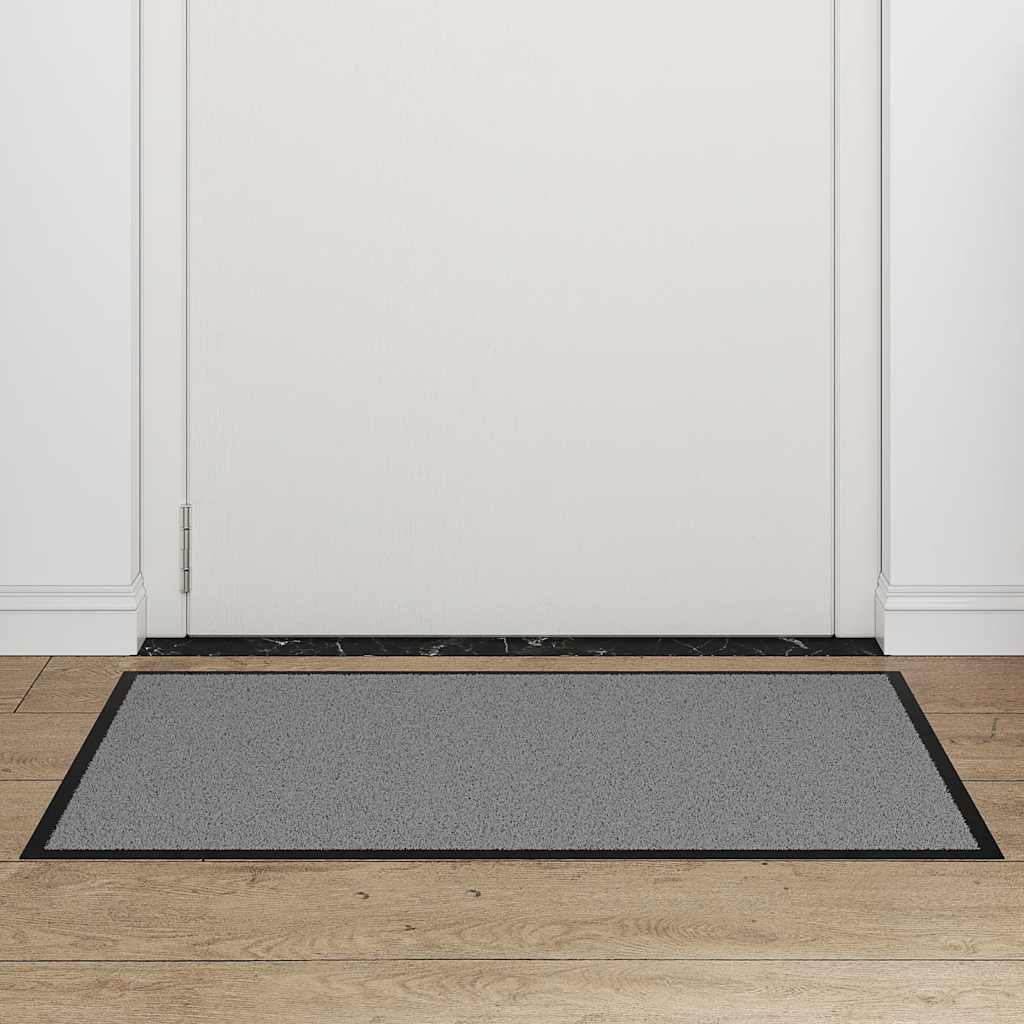 vidaXL Doormat Grey 60x90 cm