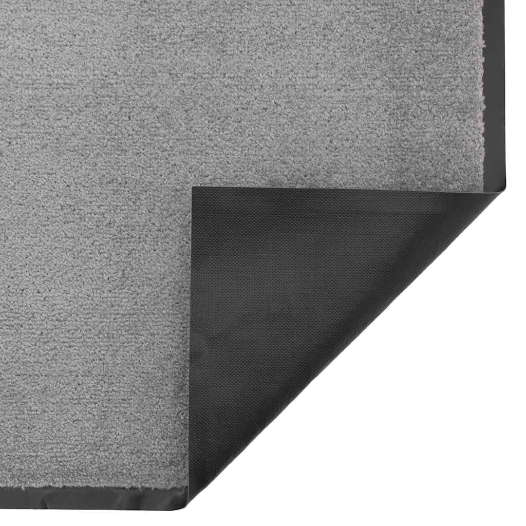 vidaXL Doormat Grey 60x90 cm