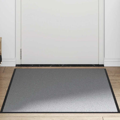 vidaXL Doormat Grey 90x150 cm
