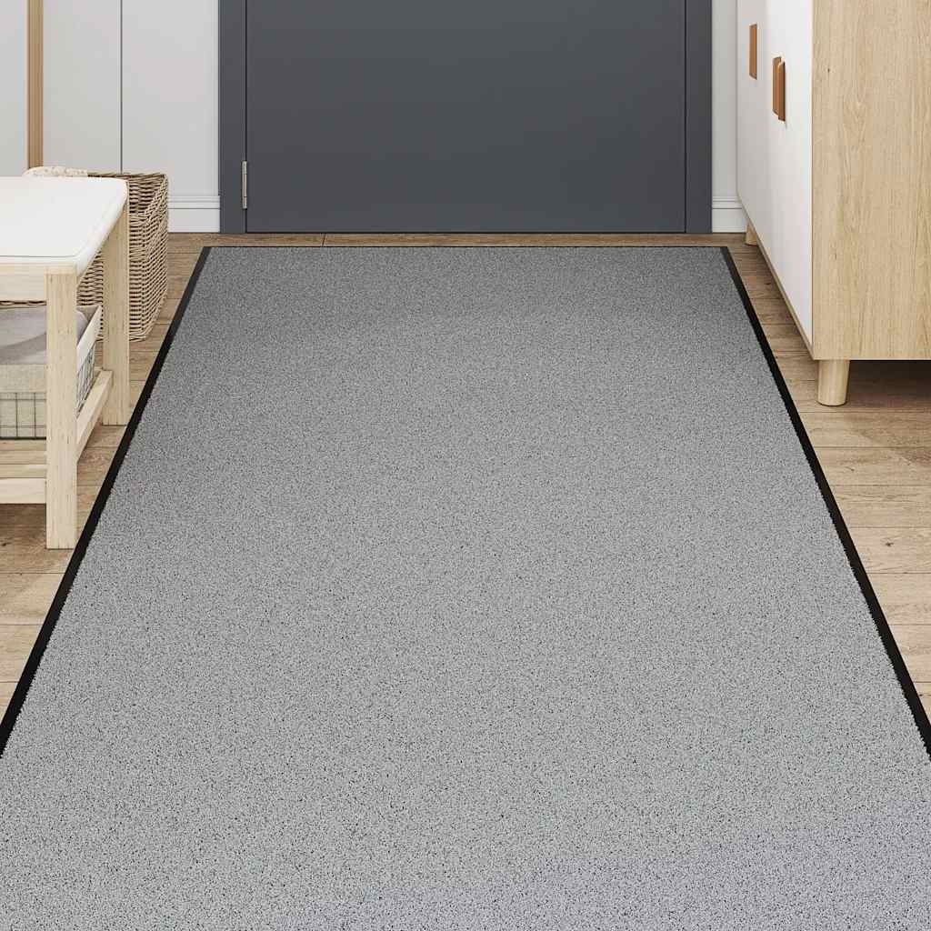 vidaXL Doormat Grey 115x300 cm