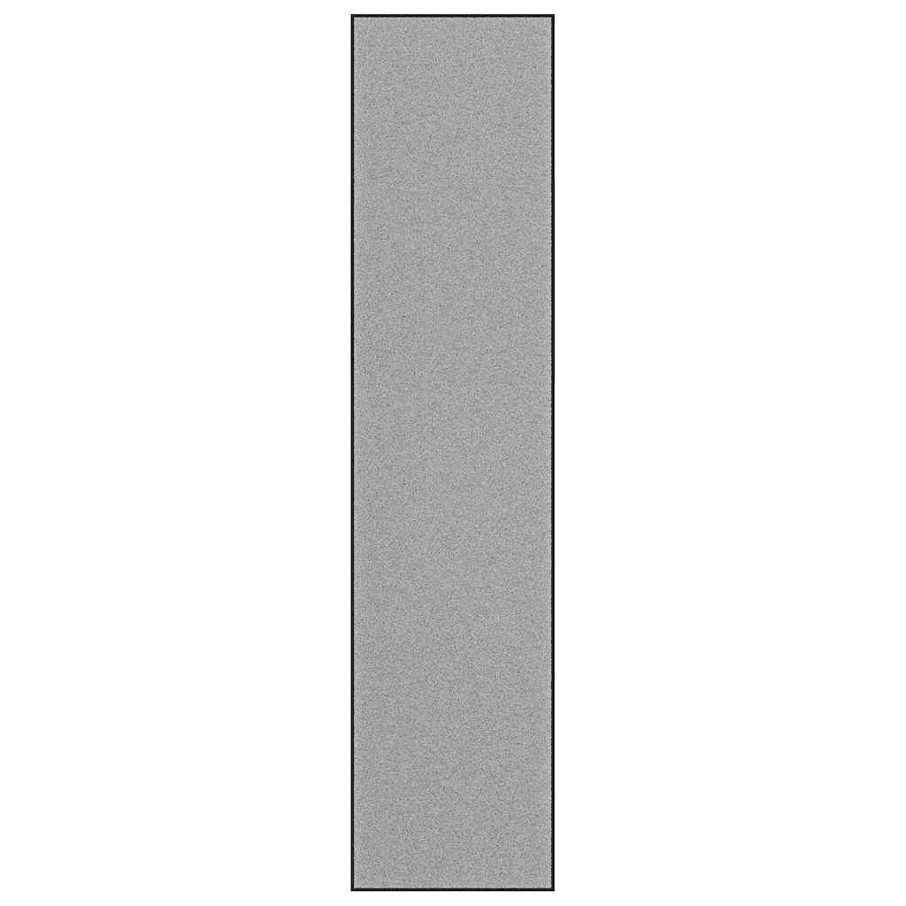 vidaXL Doormat Grey 115x500 cm