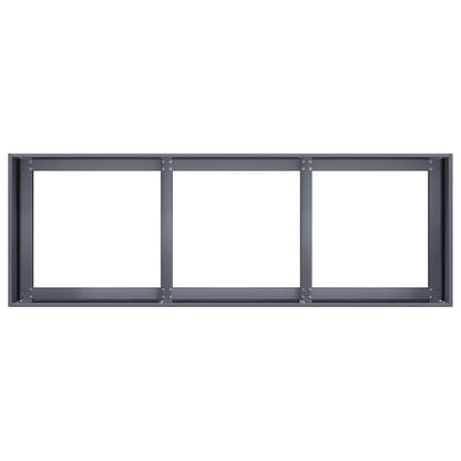 vidaXL Planter Anthracite 120x40x40 cm Cold-rolled Steel