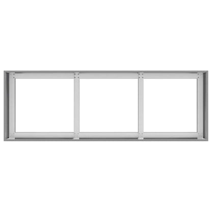 vidaXL Planter 120x40x40 cm Galvanised Steel