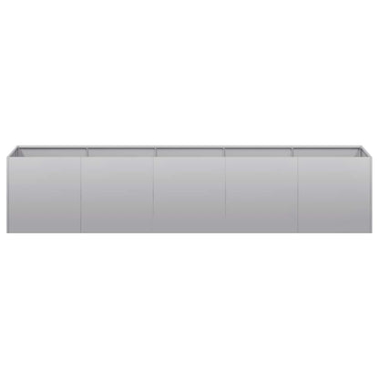 vidaXL Planter 200x40x40 cm Galvanised Steel