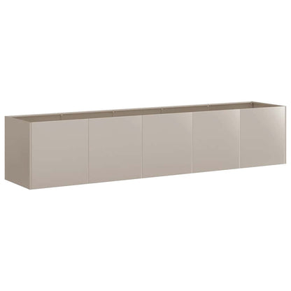 vidaXL Garden Planter Rusty 200 x 40 x 40 cm