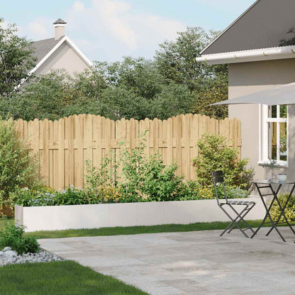 vidaXL Planter 360x40x40 cm Stainless Steel