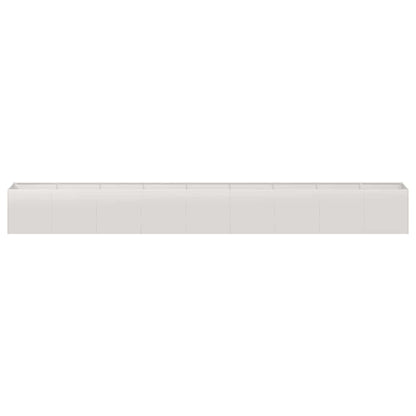 vidaXL Planter 360x40x40 cm Stainless Steel