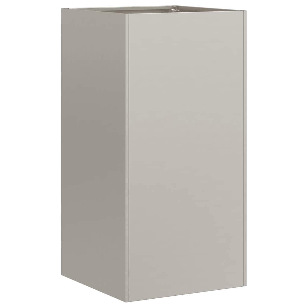 vidaXL Planter Rusty 40x40x80 cm Weathering Steel