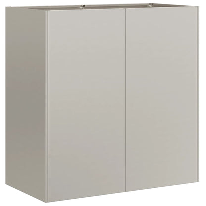 vidaXL Garden Planter Rusty 80 x 40 x 80 cm