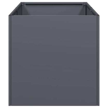 vidaXL Planter Anthracite 40x80x40 cm Cold-rolled Steel