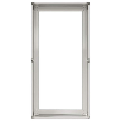 vidaXL Planter 40x80x40 cm Stainless Steel