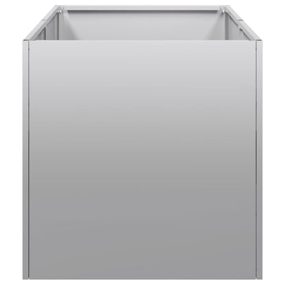 vidaXL Planter 40x80x40 cm Galvanised Steel