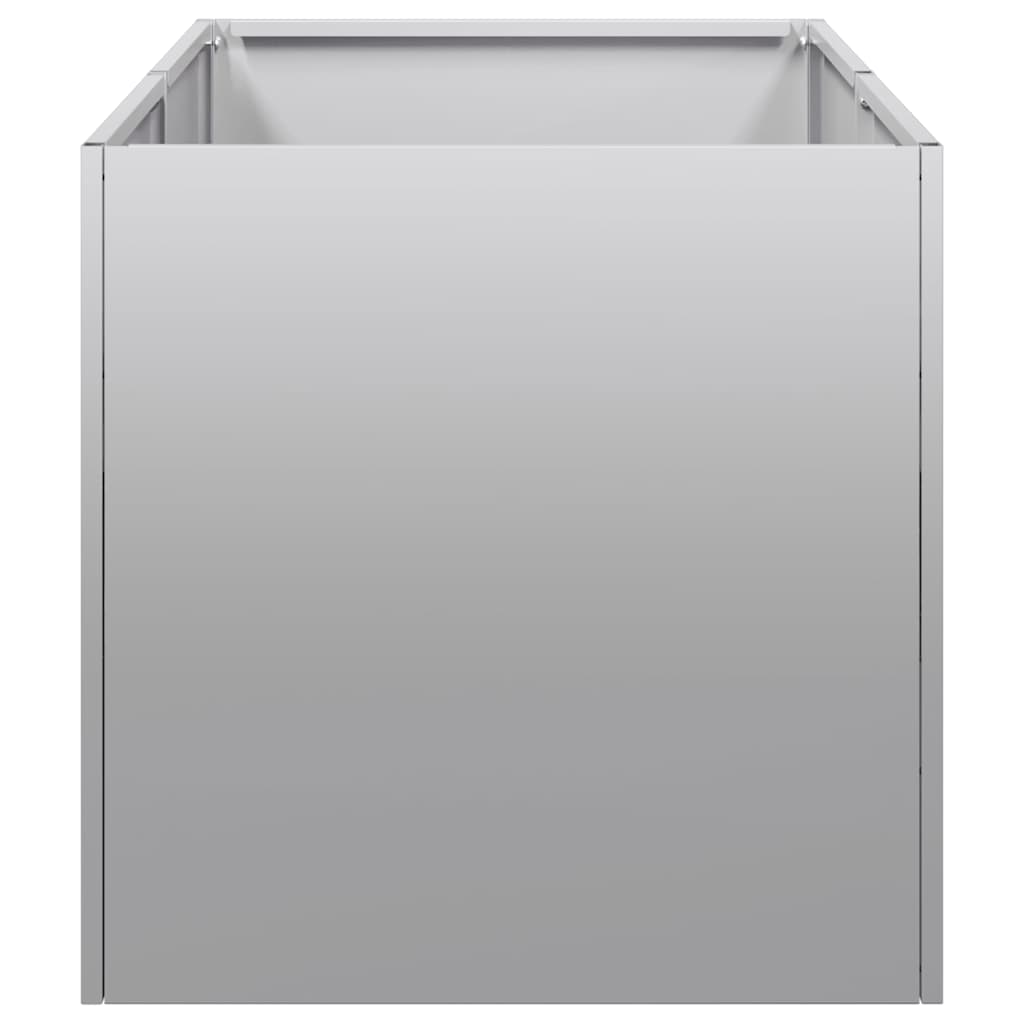 vidaXL Planter 40x80x40 cm Galvanised Steel