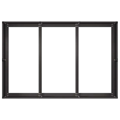 vidaXL Planter Black 120x80x40 cm Steel