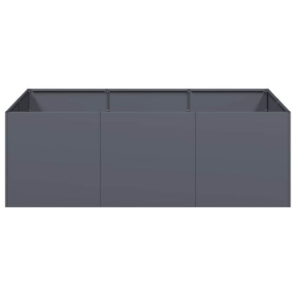 vidaXL Planter Anthracite 120x80x40 cm Steel