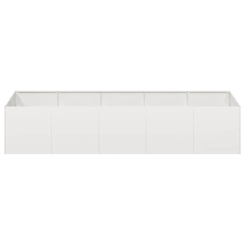 vidaXL Planter 200x80x40 cm Stainless Steel
