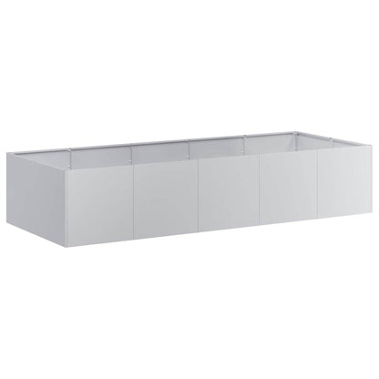 vidaXL Planter 200x80x40 cm Galvanised Steel