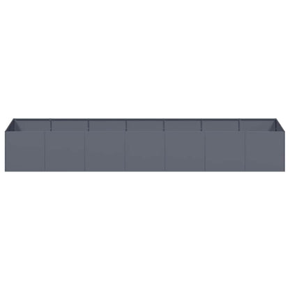 vidaXL Planter Anthracite 280x80x40 cm Steel