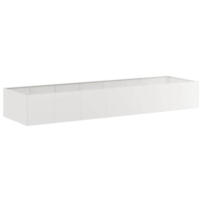 vidaXL Planter 280x80x40 cm Stainless Steel