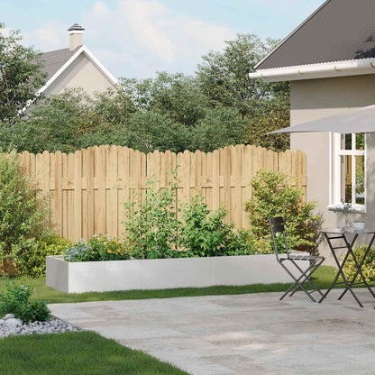 vidaXL Planter 280x80x40 cm Stainless Steel