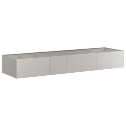 vidaXL Garden Planter Rusty 280 x 80 x 40 cm