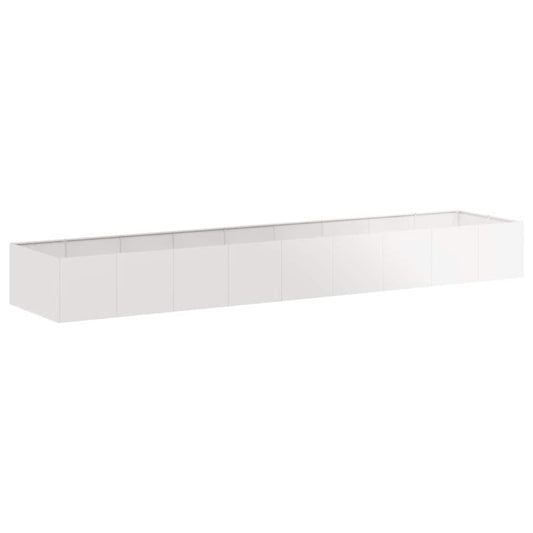 vidaXL Planter 360x80x40 cm Stainless Steel