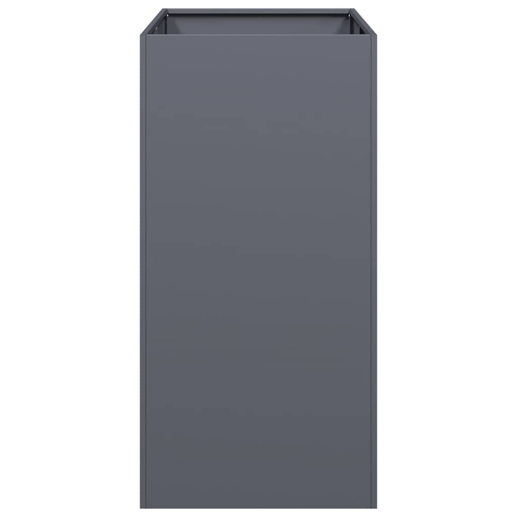 vidaXL Planter Anthracite 40x80x80 cm Steel