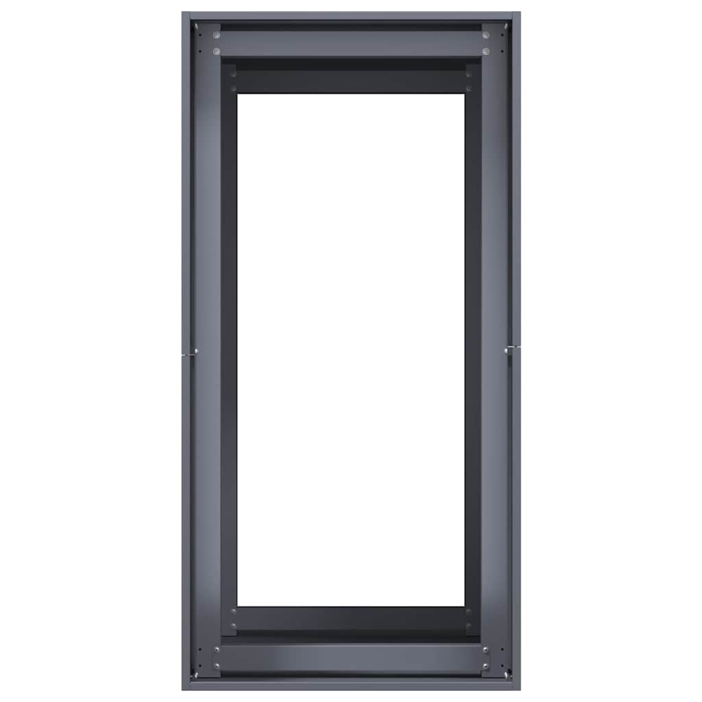 vidaXL Planter Anthracite 40x80x80 cm Steel