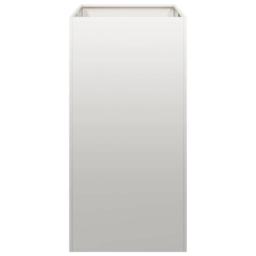 vidaXL Planter 40x80x80 cm Stainless Steel